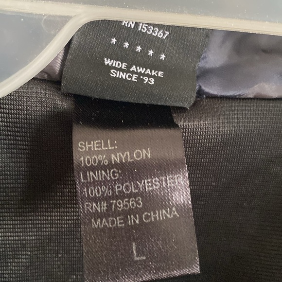 INSOMNIAC Camotech Men’s Fully Lined Nylon Jacket with Snap Button Closure Sz L - Picture 4 of 5